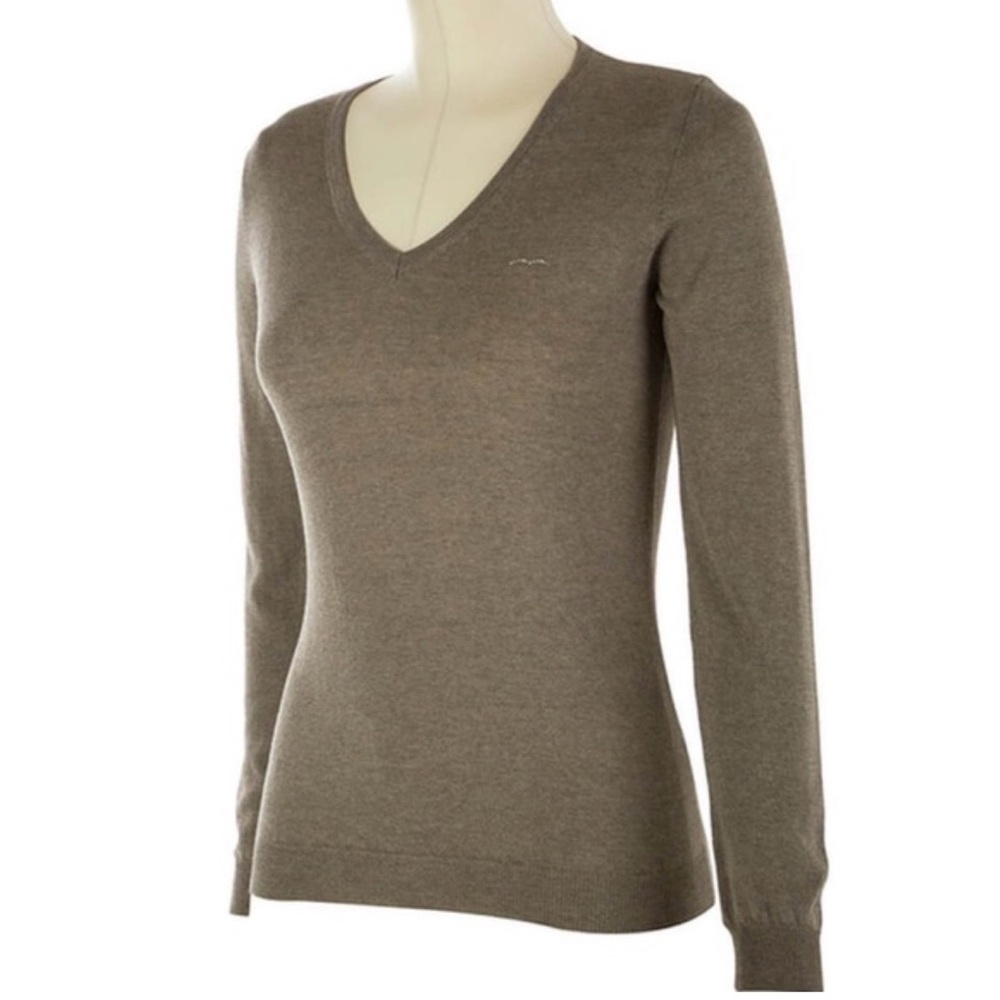Amino 100% Wool Long Sleeve Sweater- Medium